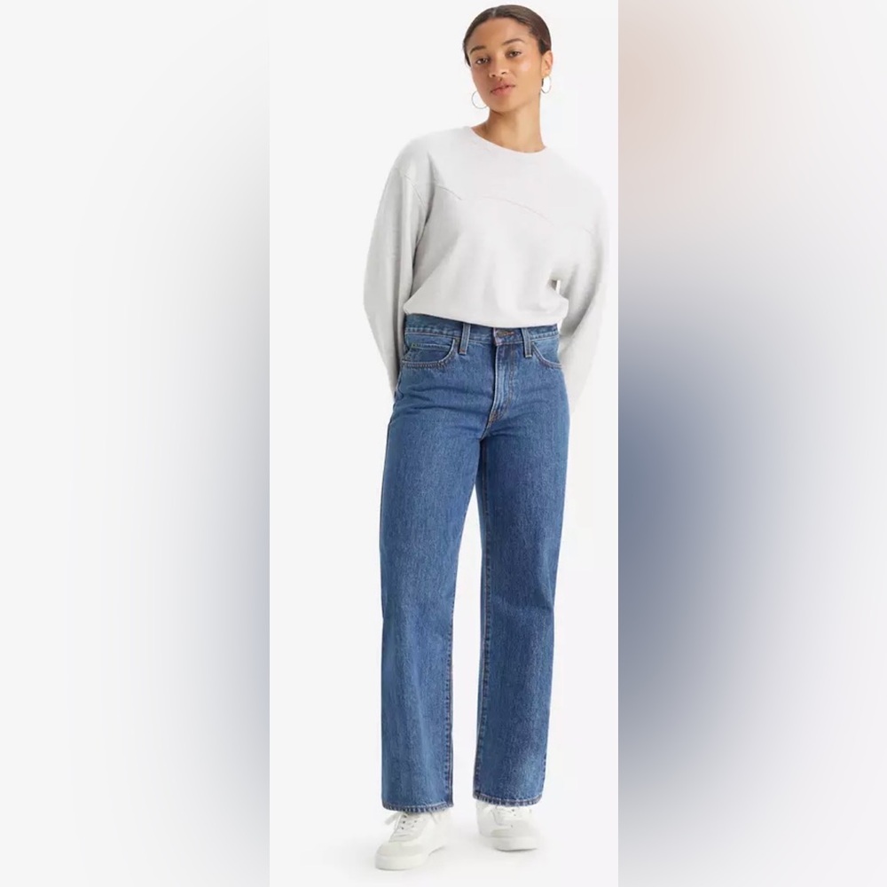 Levi's Women's Straight Leg Blue Jeans